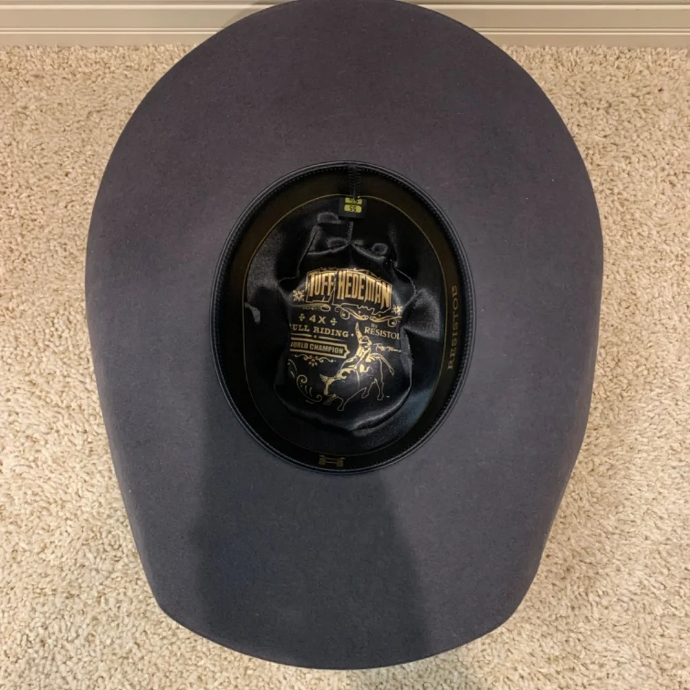 NWOT. Resistol Tuff Hedeman Cowboy/Cowgirl Hat - Picture 7 of 7